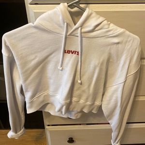 Levi’s cropped sweatshirt